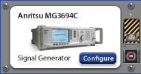 Configure Anritsu MG3694B