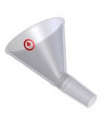 Ace Glass Inc Offset Powder Funnels
