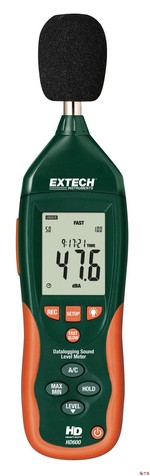 Extech Instruments Corp. HD600 SOUND LEVEL DATALOGGER