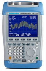 Rohde & Schwarz FSH313 Handheld spectrum analyzer 100 kHz - 3 GHz, RBW 1 kHz - 1 MHz LCD color display, tracking gen.