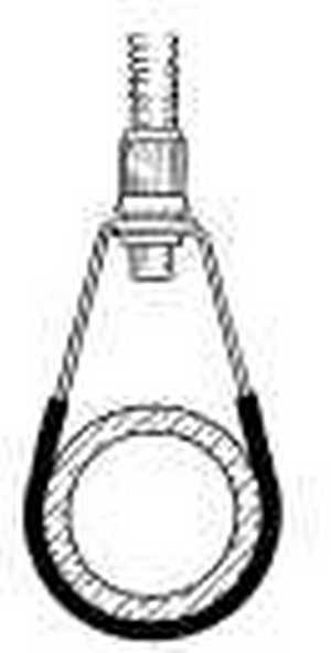 6IN PADDED PIPE HANGER