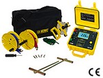 AEMC Instruments 2135.22 Ground Resistance Tester Model 4630 Kit-150ft (Cat #2130.44 & Cat. #2135.35)