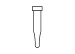 Agilent Life Sciences 5180-0844 Vial,HTS-HTC,crimp,TB,0.1ml,clr,500PK