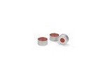 Agilent Life Sciences 5181-1210 11mm slvr al crmp cap redPTFE spta 100pk
