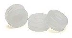 Agilent Life Sciences 5182-0540 Clear PE Snap Cap w/ PTFE Septa 100/pk
