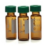 Agilent Life Sciences 5182-0554 AsmKit AmbWrtVial GrCap PTFE/redSi 100pk
