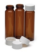 Agilent Life Sciences 5183-4324 Strg Vial Kit,40mL,28x95 Amber,24-414Cap