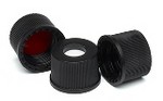 Agilent Life Sciences 5183-4442 Blk cp,f/8-425 scrw vial, PTFE/Si, 100PK
