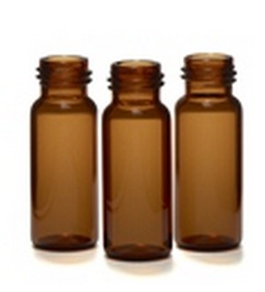 Vial,screw,2ml,ambr,cert,100PK