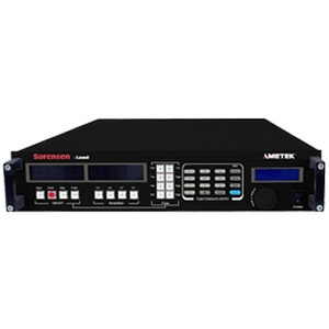 Full Rack Width, Water-Cooled Load. Includes Encoder Knob, LED Metering Displays, Numeric Entry Keypad, Illuminated Tactile Switches (new panel), GPIB IEEE488.2 SCPI, and RS232 (Non-RoHS): 1000V, 50A, 12KW