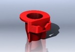 Bio Molecular Systems, Inc. MYRA-LBA-5000T Myra 5 mL Tapered Tube Adaptor (Red; Pack of 4)