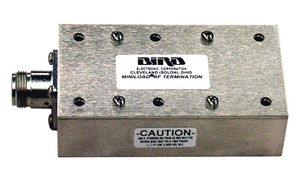 Load Resistor, 300 W, N(f), DC to 3 GHz