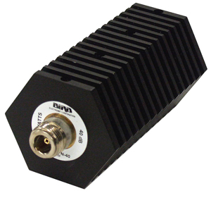 Attenuator, 50 W, 40 dB, N(m) to N(f), DC to 3 GHz