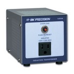 B&K Precision 1604A Single Output Isolation Transformer, 110VAC input only