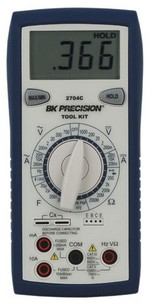 B&K Precision 2704C Manual Ranging Tool Kit DMM with Transistor Test