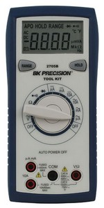 B&K Precision 2705B Auto Ranging Tool Kit DMM