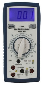 B&K Precision 2706B Manual Ranging Tool Kit DMM with Temperature