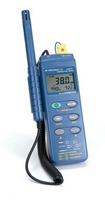 B&K Precision 725 Data logging Humidity/Temp Meter w/Dual Input
