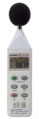 B&K Precision 735 Datalogging Digital Sound Level Meter w/RS232 Software&Cable