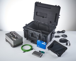 The MOBILE-IR II is a portable FT-IR analyzer for the identification of virtually all solid and liquid chemical materials.