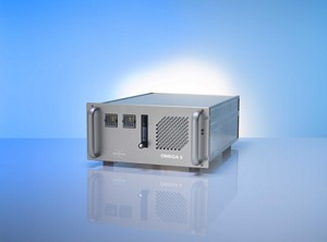 OMEGA 5 Gas Analyzer. Compact, rugged gas analysis system in a 19-inch rack-mount box equipped with a 5m multi reflection gas cell
