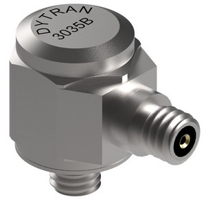 500g range, 10 mV/g, 5-44 side connector, 5-40 mounting stud