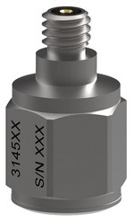 Dytran Instruments Inc. 3145AG 50g range, 100 mV/g, 5-44 top connector, adhesive mount