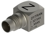 Dytran Instruments Inc. 3273A4T 100g range, 50 mV/g, 4-pin side connector, adhesive mount, miniature, low noise, TEDS