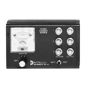 Battery powered, 2 mA constant current, 3 channel, BNC connectors