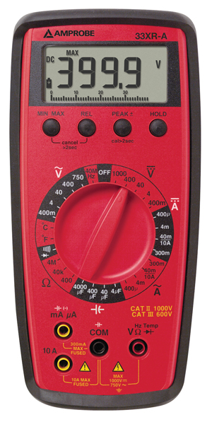 PROF DMM W TEMP AND CAPACITANCE