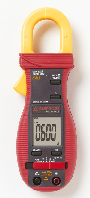 DIGITAL CLAMP ON METER, CAP, FREQ