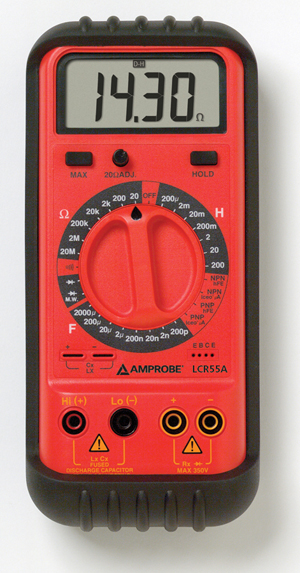 LCR METER WITH TRANSISTOR TEST