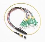 Fluke Networks 4417835 1 M BREAKOUT CORD FOR SM MPOAPC UNPINNED LCAPC CONNECTOR