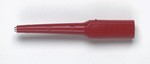 Fluke 1632257 BANANA PLUG TEST ADAPTER WITH .063 SOCKET, RED
