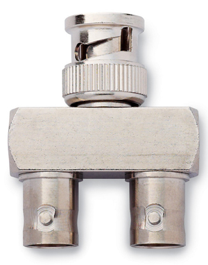 BNC ADAPTER (M/2F), STRAIGHT