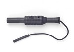 Fluke 2521023 CLIP LEAD FOR MICRO SMD GRABBER - 0.8MM FEMALE/2 MM FEMALE, (BLACK)
