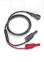 Fluke 2521544 INSULATED BNC (M) / 4MM PLUGS, 50 OHM, 40IN(100CM), (BLACK)