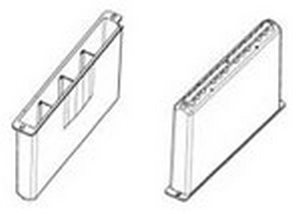 120 mL Reagent Reservoir with V-Bottom