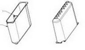 50 mL Reagent Reservoir with V-Bottom