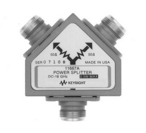 DC-18 GHz power splitter, Type-N, 50 ohm
