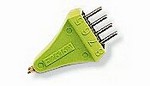 Keysight Technologies Inc. E2616A Wedge probe adapter, 0.65 mm, 8 signal