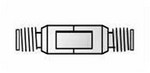 Keysight Technologies Inc. 11900B Adapter 2.4 mm female to 2.4 mm female