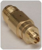 Keysight Technologies Inc. 11922B Adapter, 1.0 mm (f) to 2.4 mm (f), DC to 50 GHz