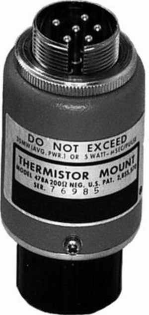 Coaxial Thermistor Mount, 10 MHz to 10 GHz