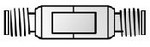 Keysight Technologies Inc. 83059B Coaxial Adapter, 3.5mm Female-Female