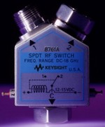 Keysight Technologies Inc. 8761A Coaxial SPDT switch, DC-18 GHz, 12-15 V