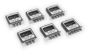 Coaxial SPDT switch, DC-4GHz; 75 ohm