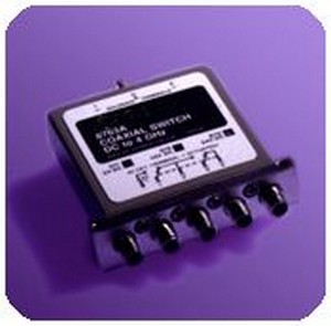 Switch, coaxial, 5 port, DC-18 GHz, SMA..