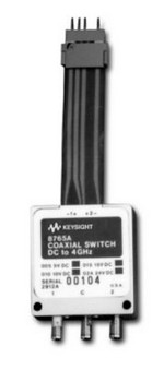 Keysight Technologies Inc. 8765A Coaxial, single pole, double throw switch, DC-4 GHz, SMA (female) connectors