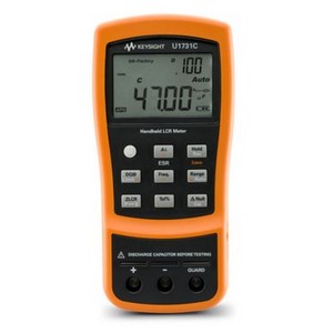 LCR Meter, handheld, 20000 count, dual display, 100Hz/120Hz/1KHz